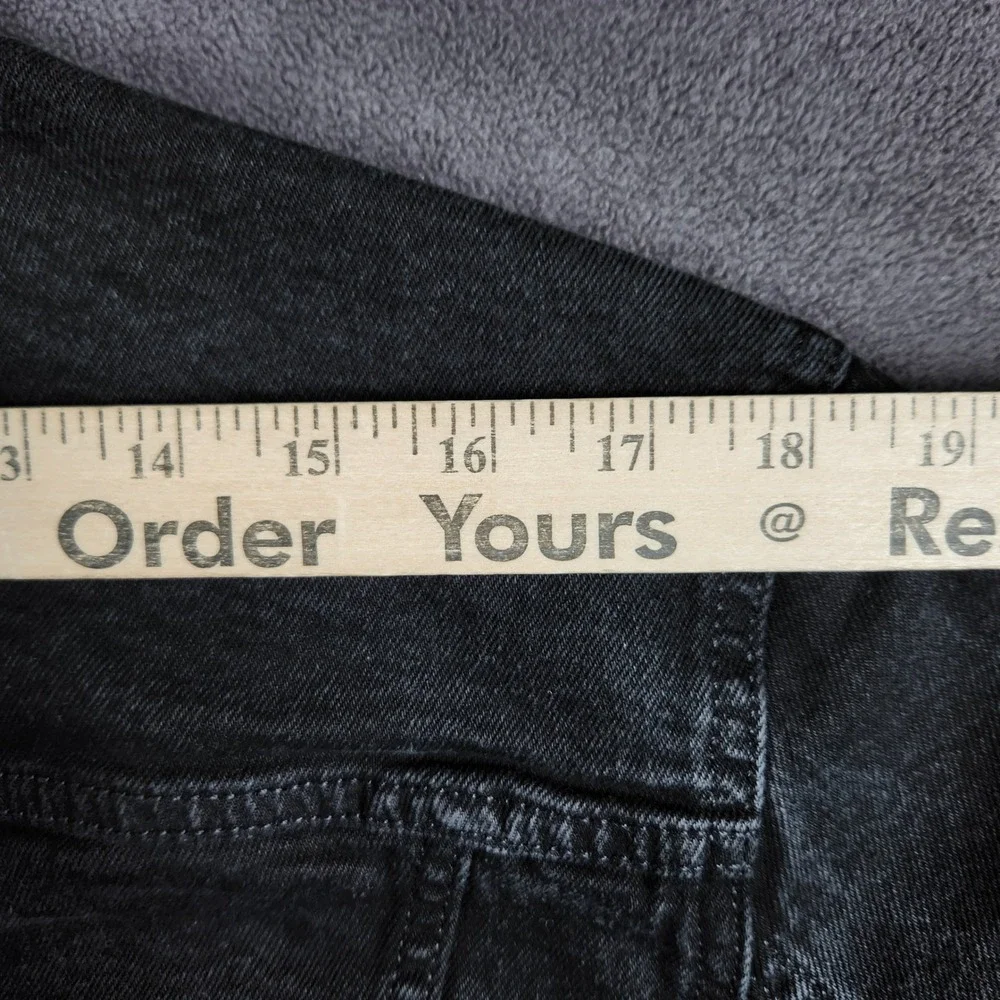 Levis Trucker Jacket Mens Medium Faded Black Denim Stretch Unlined 72334-0223 - Picture 7 of 10